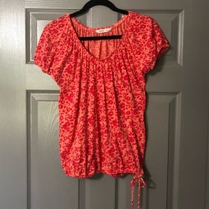 Women’s Short Sleeved Peasant Blouse